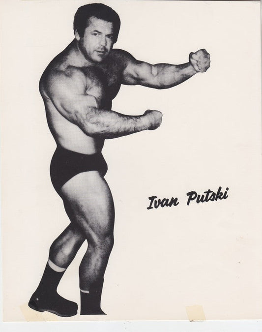 1980s WWWF Ivan Putski Promo Photo