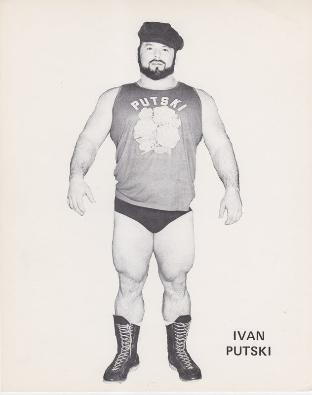 1970's WWWF Ivan Putski Promo Photo PWcatalog