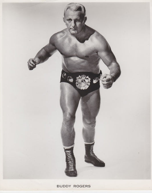1950s NWA CHAMPION Buddy Rogers Promo Photo