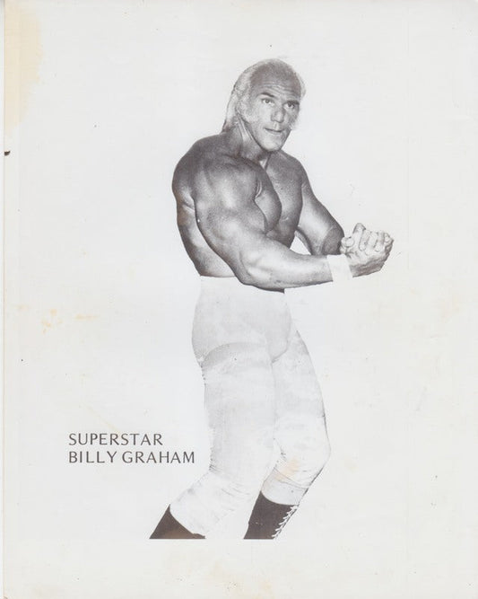 1970s AWA Superstar Billy Graham Promo Photo
