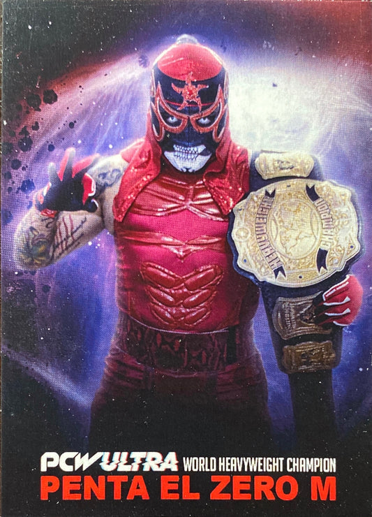 World Heavyweight Champion – Penta el Zero M trading card PW Catalog