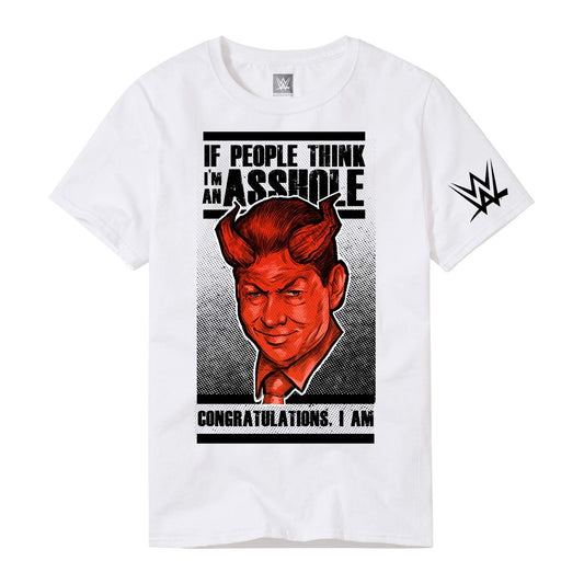 Mr. McMahon "Congratulations" T-Shirt T-Shirt PWcatalog