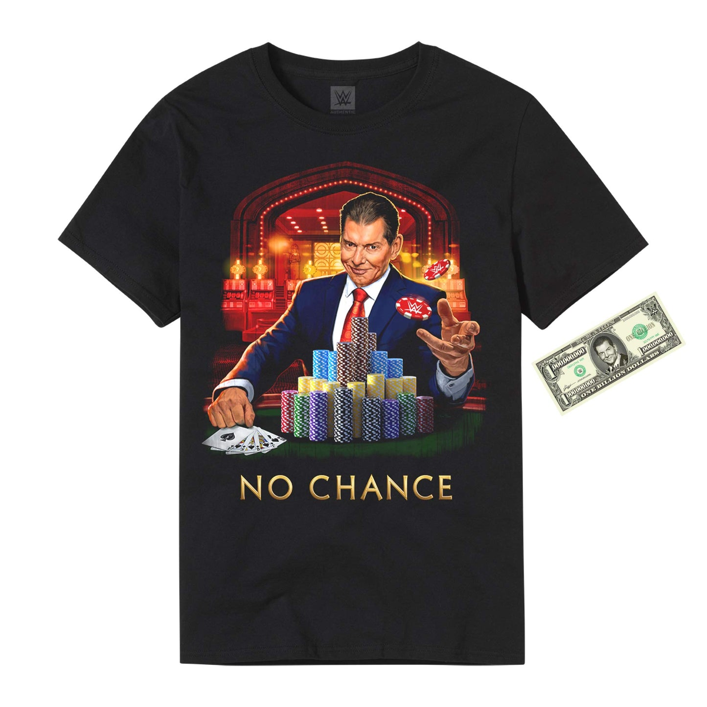 Mr. McMahon "No Chance In Vegas" T-Shirt