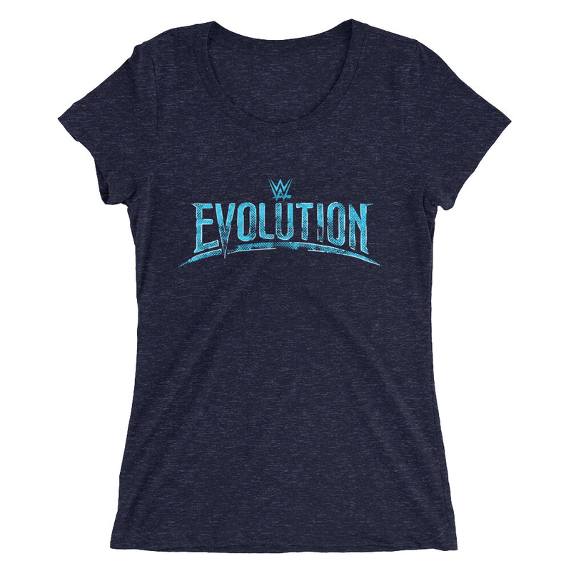 Evolution "Distressed Logo" Women's Tri-Blend T-Shirt