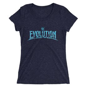 Evolution "Distressed Logo" Women's Tri-Blend T-Shirt