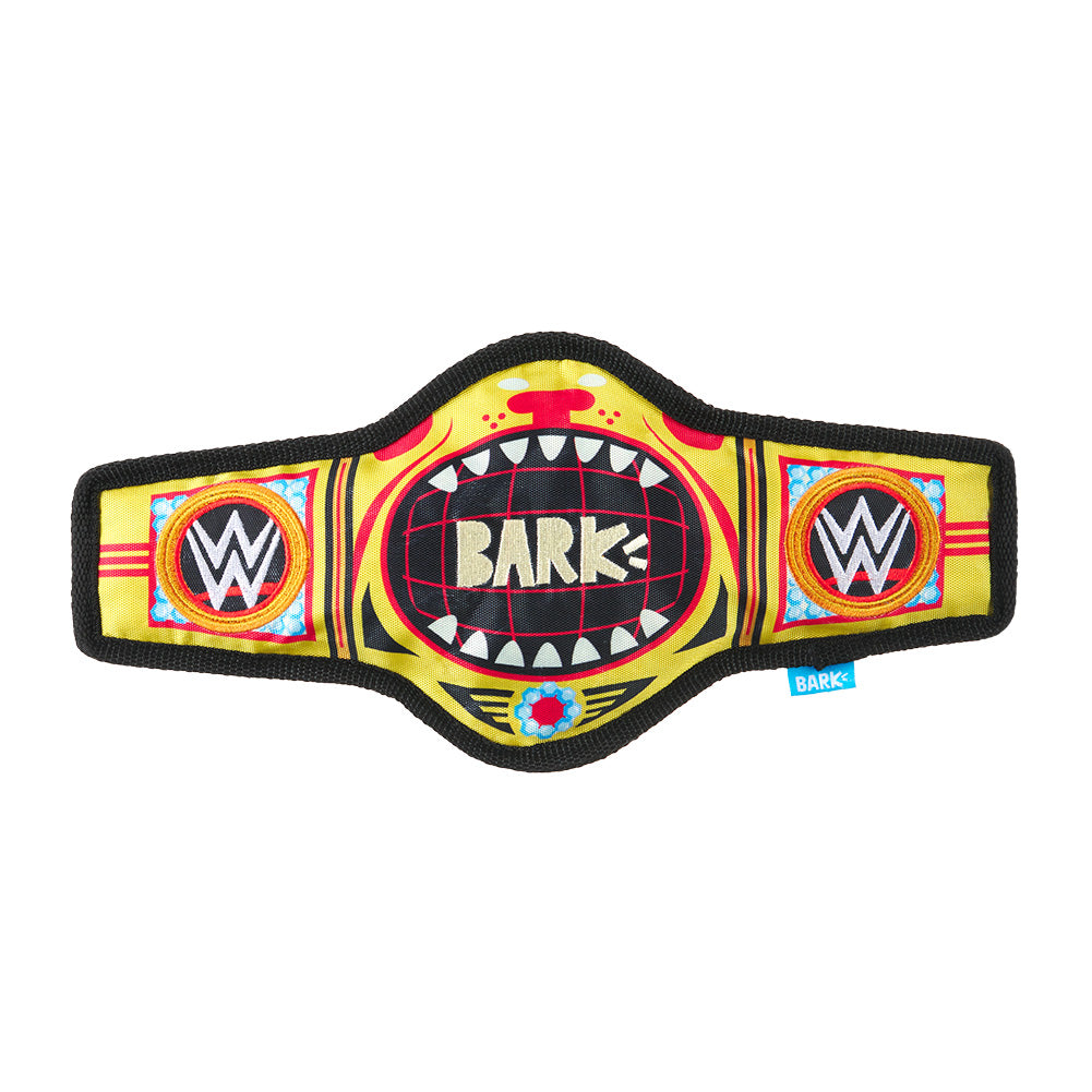WWE Tug Team Championship Barkbox Small Pet Toy