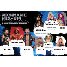 WWE Superstars Ultimate Sticker and Activity Book Book PW Catalog