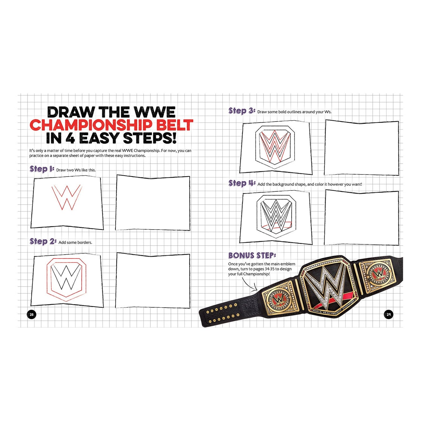 WWE You're a Superstar Guided Activities Book