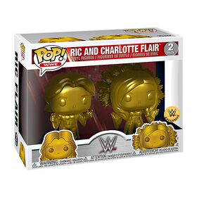 Ric Flair & Charlotte Flair Gold POP! Vinyl Figure 2-Pack