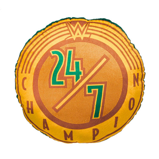 WWE 24/7 Championship Title Throw Pillow Pillow PW Catalog