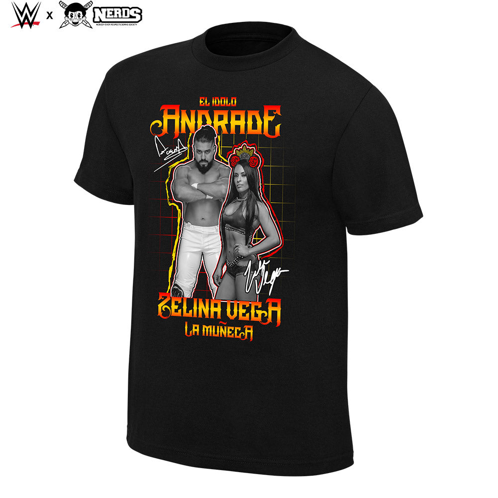 Andrade & Zelina "El Idolo" Neon Collection Graphic T-Shirt T-Shirt PW Catalog