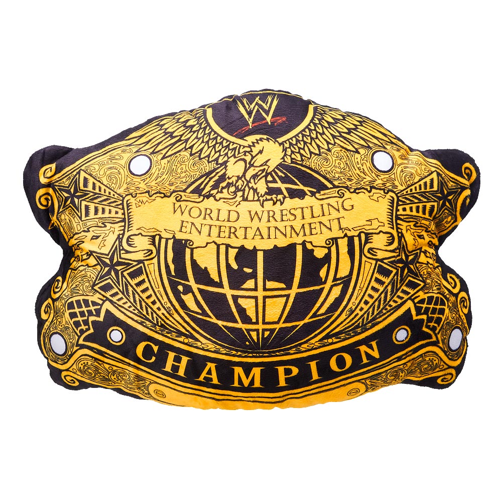 WWE Undisputed Championship Title Throw Pillow