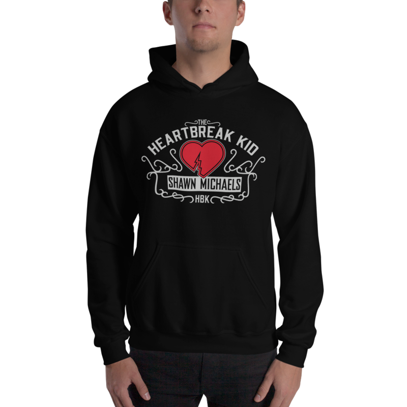 Shawn Michaels "Heartbreak Kid" Pullover Hoodie Sweatshirt