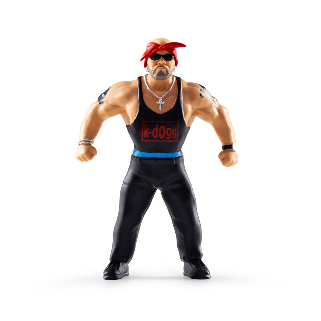 Major Wrestling Figure Podcast Major Bendies Konnan [Exclusive] Action & Toy Figures PWcatalog