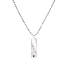 WrestleMania 35 Bixler Women's Dog Tag Pendant in Sterling Silver