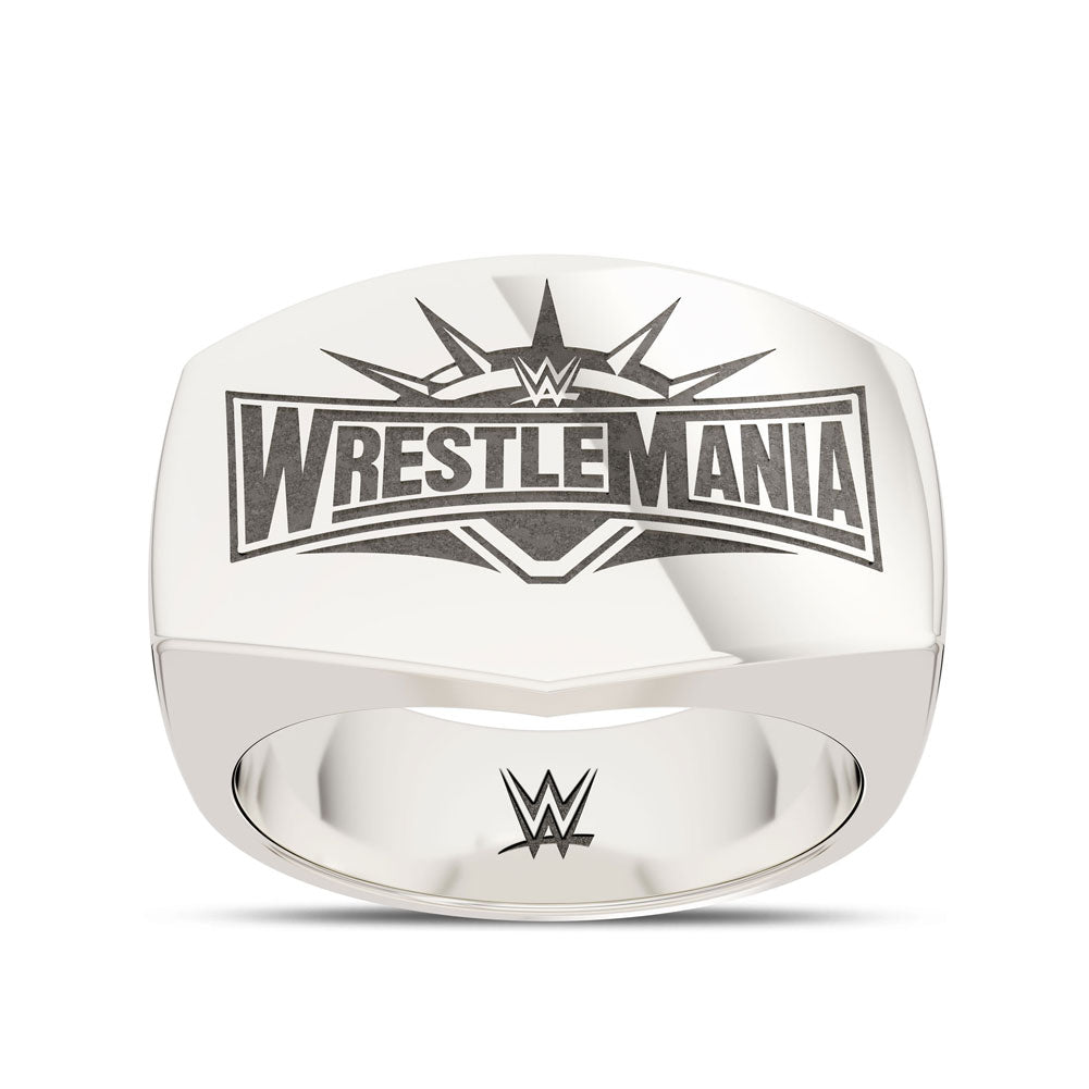 WrestleMania 35 Bixler Ring in Sterling Silver (sz.9 - 11)