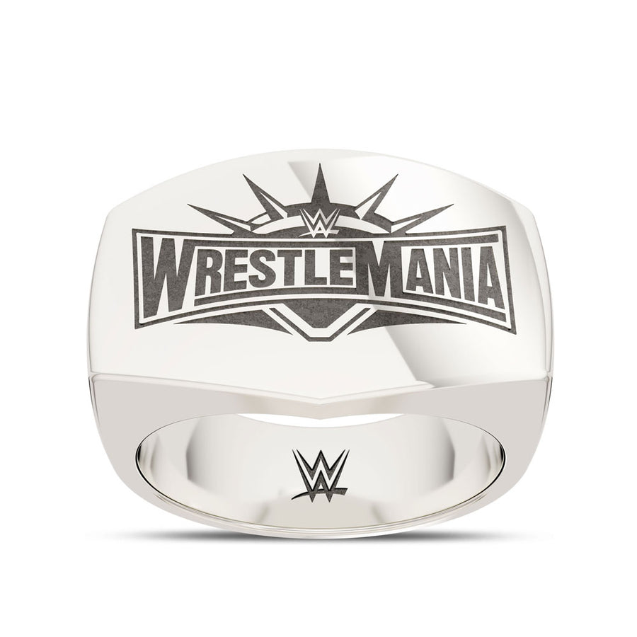 WrestleMania 35 Bixler Ring in Sterling Silver (sz.9 - 11)