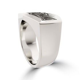 WrestleMania 35 Bixler Ring in Sterling Silver (sz.9 - 11)