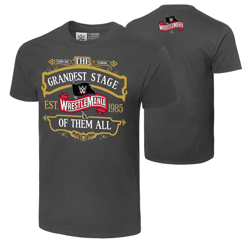 WrestleMania 36 "Grandest Stage" T-Shirt T-Shirt PW Catalog