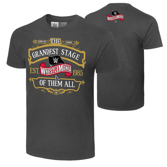 WrestleMania 36 "Grandest Stage" T-Shirt T-Shirt PW Catalog