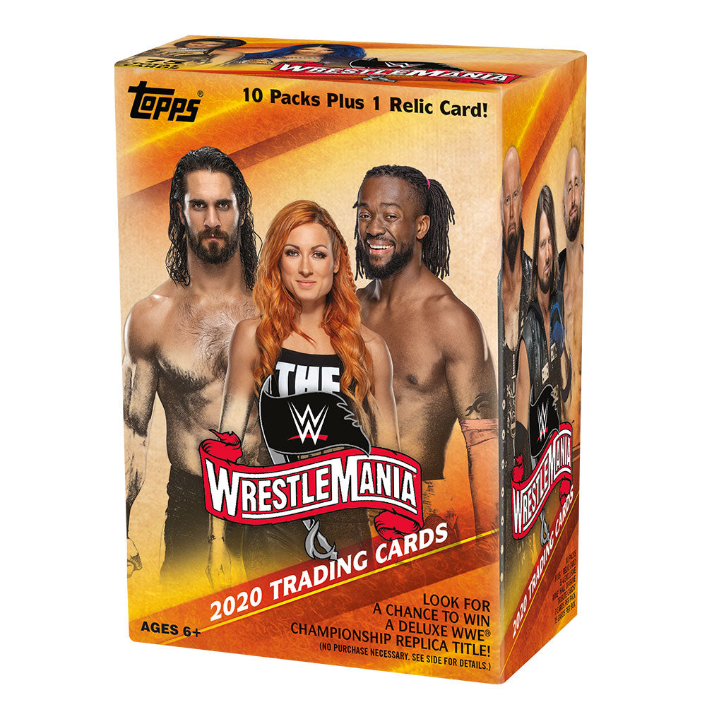 WWE Road To WrestleMania 36 Topps Trading Card Box Set