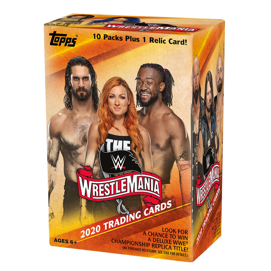 WWE Road To WrestleMania 36 Topps Trading Card Box Set