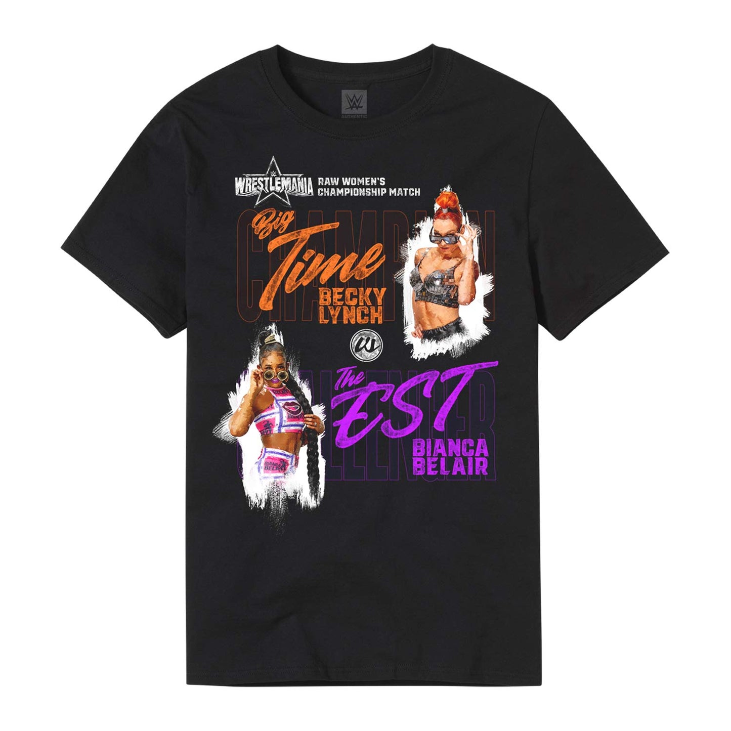 WrestleMania 38 Becky Lynch vs Bianca Belair Match T-Shirt