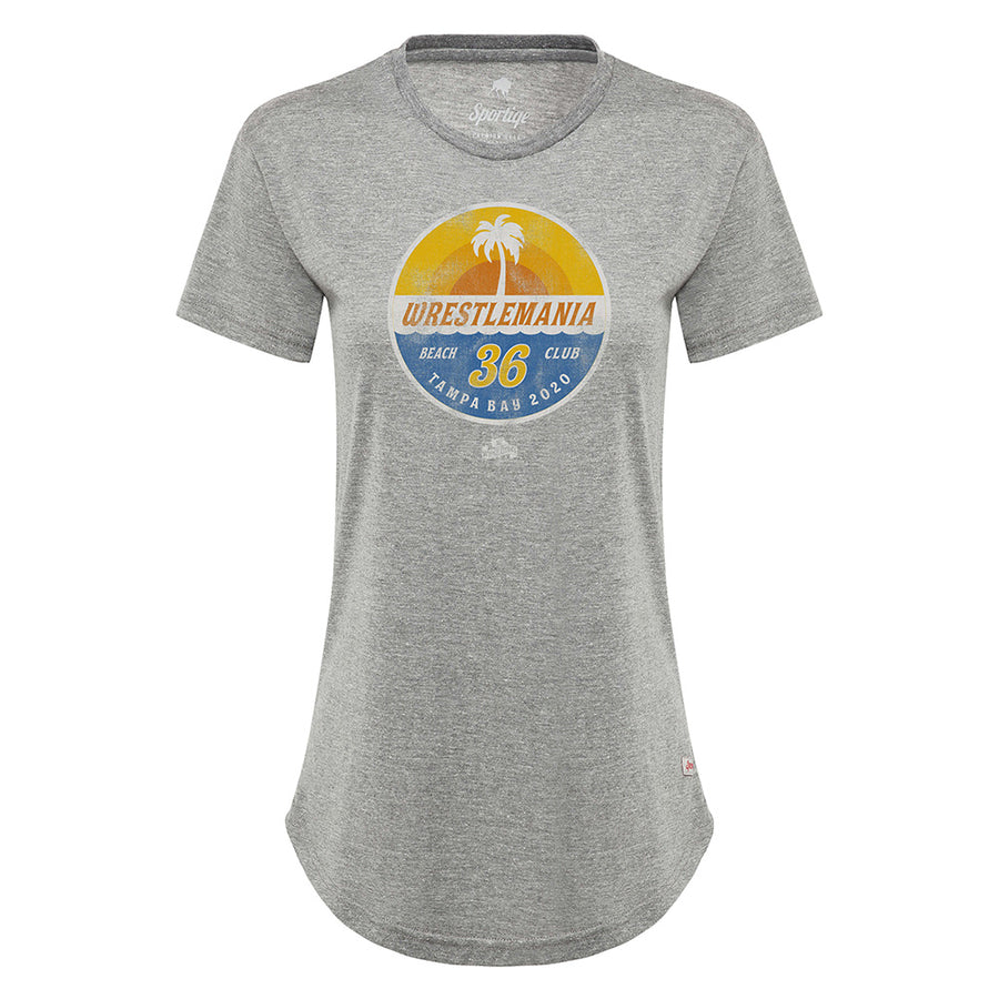 WrestleMania 36 "Beach Club" Sportiqe Women's T-Shirt T-Shirt PW Catalog
