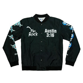 The Rock vs. Stone Cold WrestleMania X-Seven Chalk Line Jacket