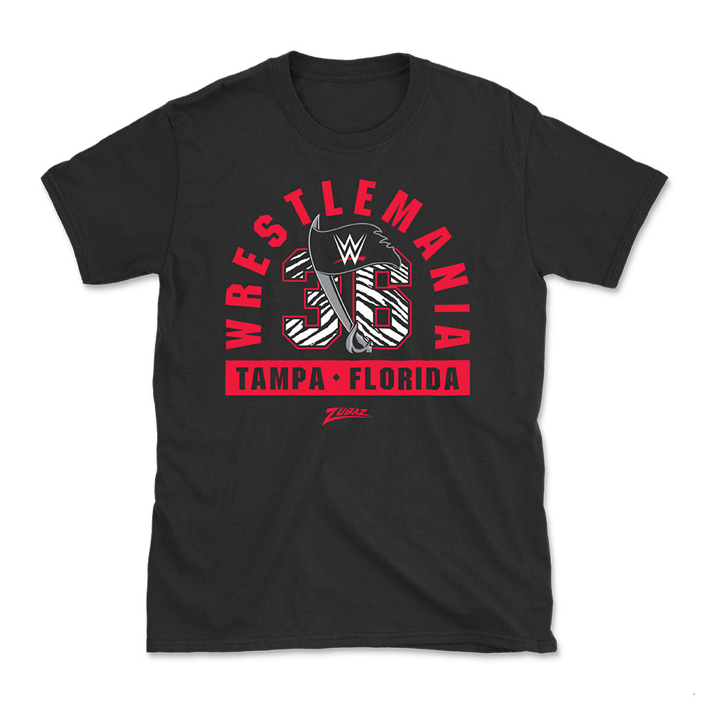 WrestleMania 36 Zubaz T-Shirt T-Shirt PW Catalog