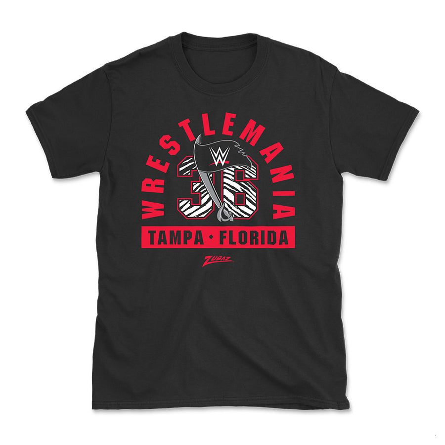 WrestleMania 36 Zubaz T-Shirt T-Shirt PW Catalog