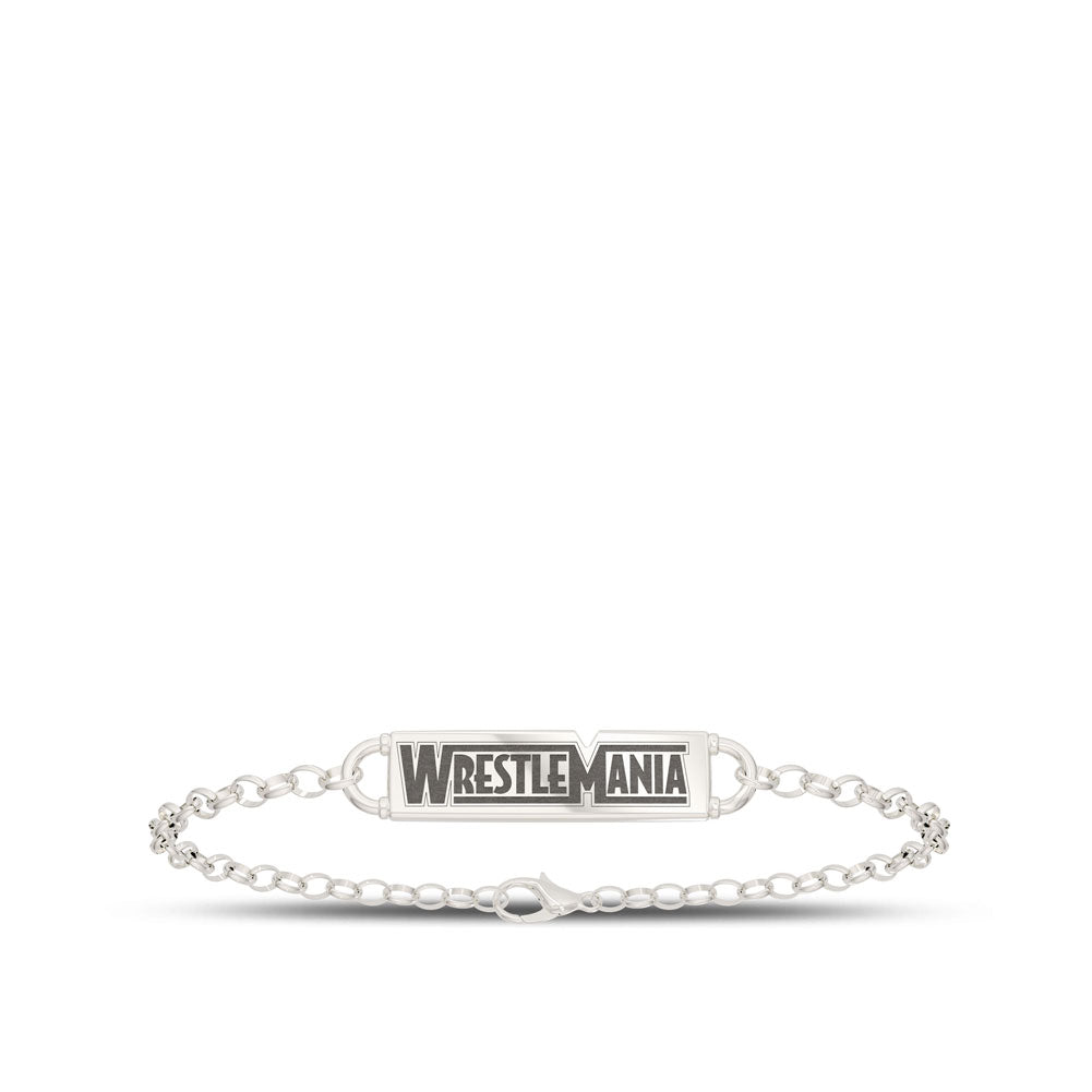 WrestleMania 35 Bixler Chain Cuff Bracelet in Sterling Silver