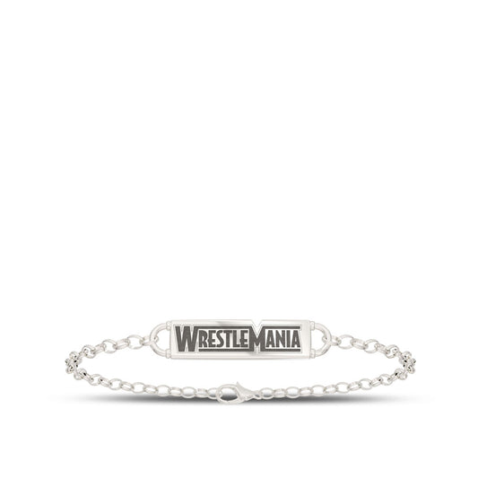 WrestleMania 35 Bixler Chain Cuff Bracelet in Sterling Silver Jewelry PW Catalog