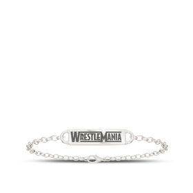 WrestleMania 35 Bixler Chain Cuff Bracelet in Sterling Silver
