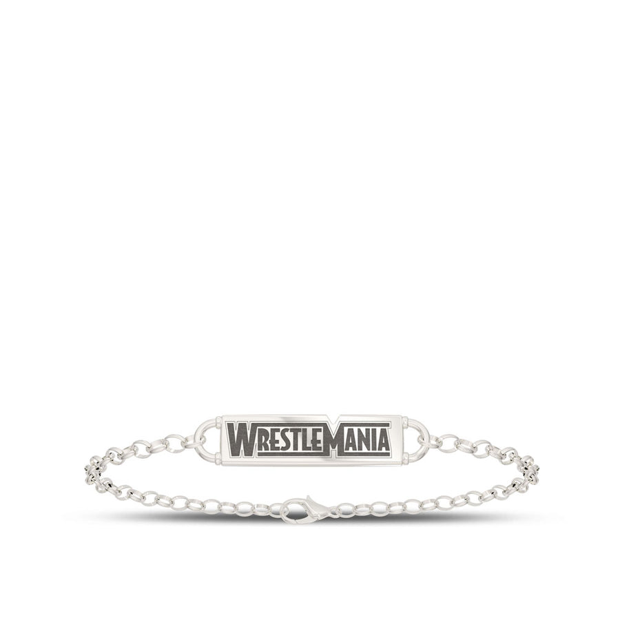 WrestleMania 35 Bixler Chain Cuff Bracelet in Sterling Silver