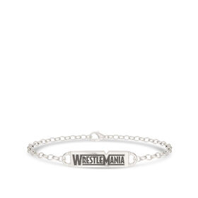 WrestleMania 35 Bixler Chain Cuff Bracelet in Sterling Silver
