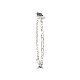 WrestleMania 35 Bixler Chain Cuff Bracelet in Sterling Silver