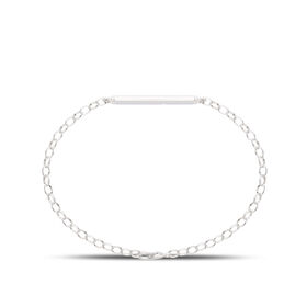 WrestleMania 35 Bixler Chain Cuff Bracelet in Sterling Silver