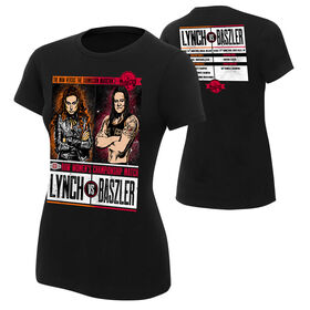 WrestleMania 36 Becky Lynch vs Shayna Baszler Women's Match Up T-Shirt T-Shirt PW Catalog