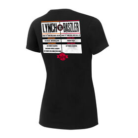 WrestleMania 36 Becky Lynch vs Shayna Baszler Women's Match Up T-Shirt T-Shirt PW Catalog