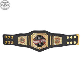 WrestleMania 36 Swarovski Crystal Mini Title Box Set