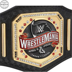 WrestleMania 36 Swarovski Crystal Mini Title Box Set