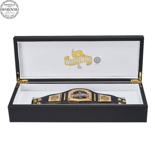 WrestleMania 36 Swarovski Crystal Mini Title Box Set PW Catalog