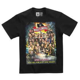 WrestleMania 36 "Too Big for Just One Night!" Youth T-Shirt