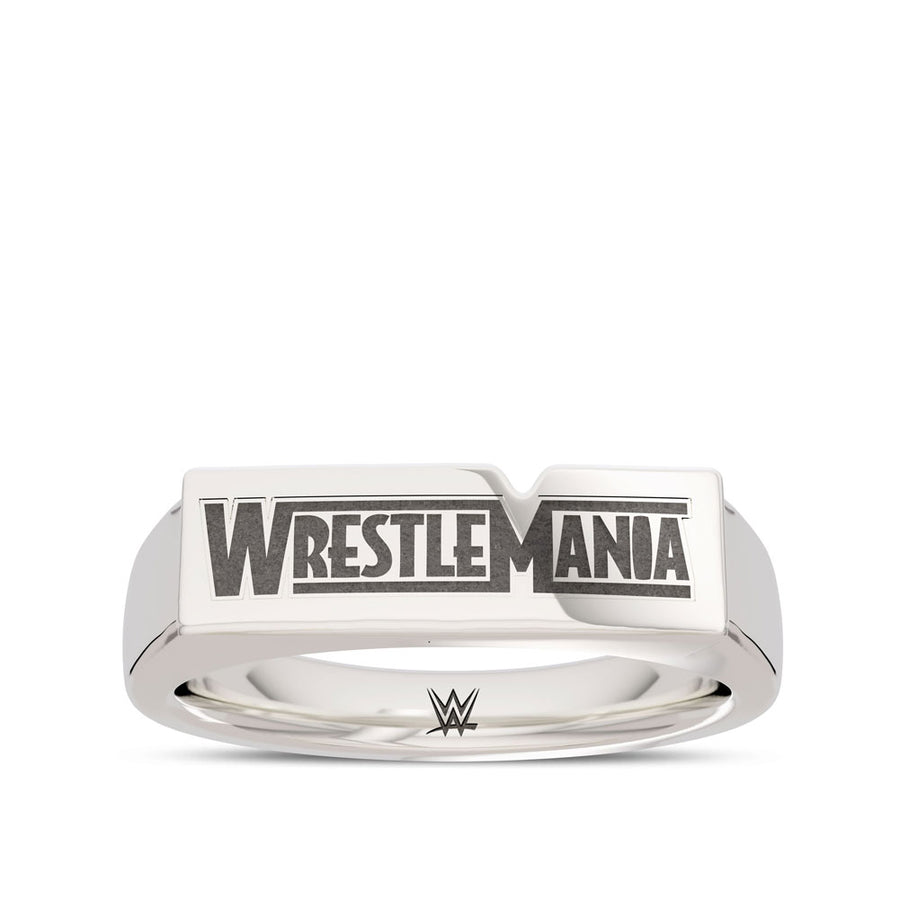 WrestleMania 35 Bixler Ring in Sterling Silver