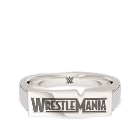 WrestleMania 35 Bixler Ring in Sterling Silver