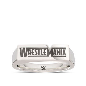 WrestleMania 35 Bixler Ring in Sterling Silver