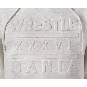 WrestleMania 36 Block Print Pullover Hoodie Sweatshirt