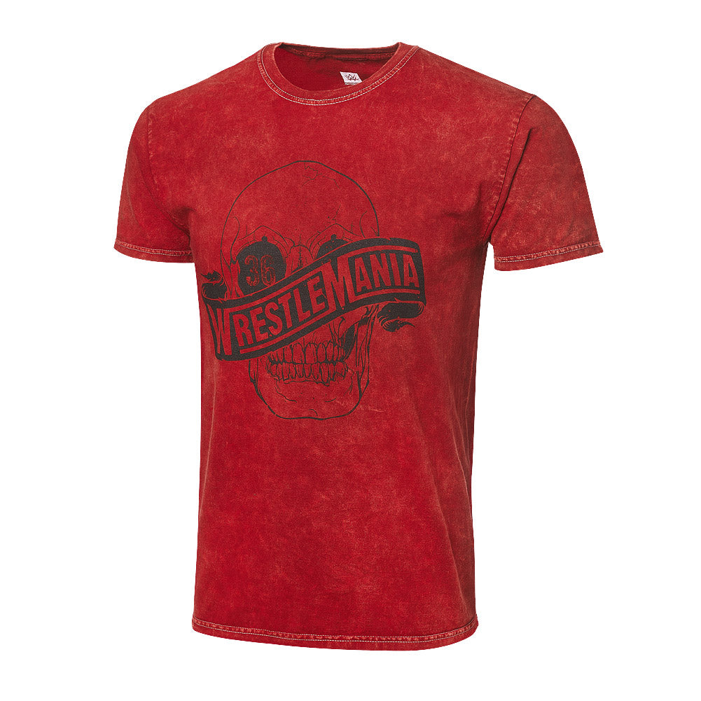 WrestleMania 36 Mineral Wash T-Shirt T-Shirt PW Catalog