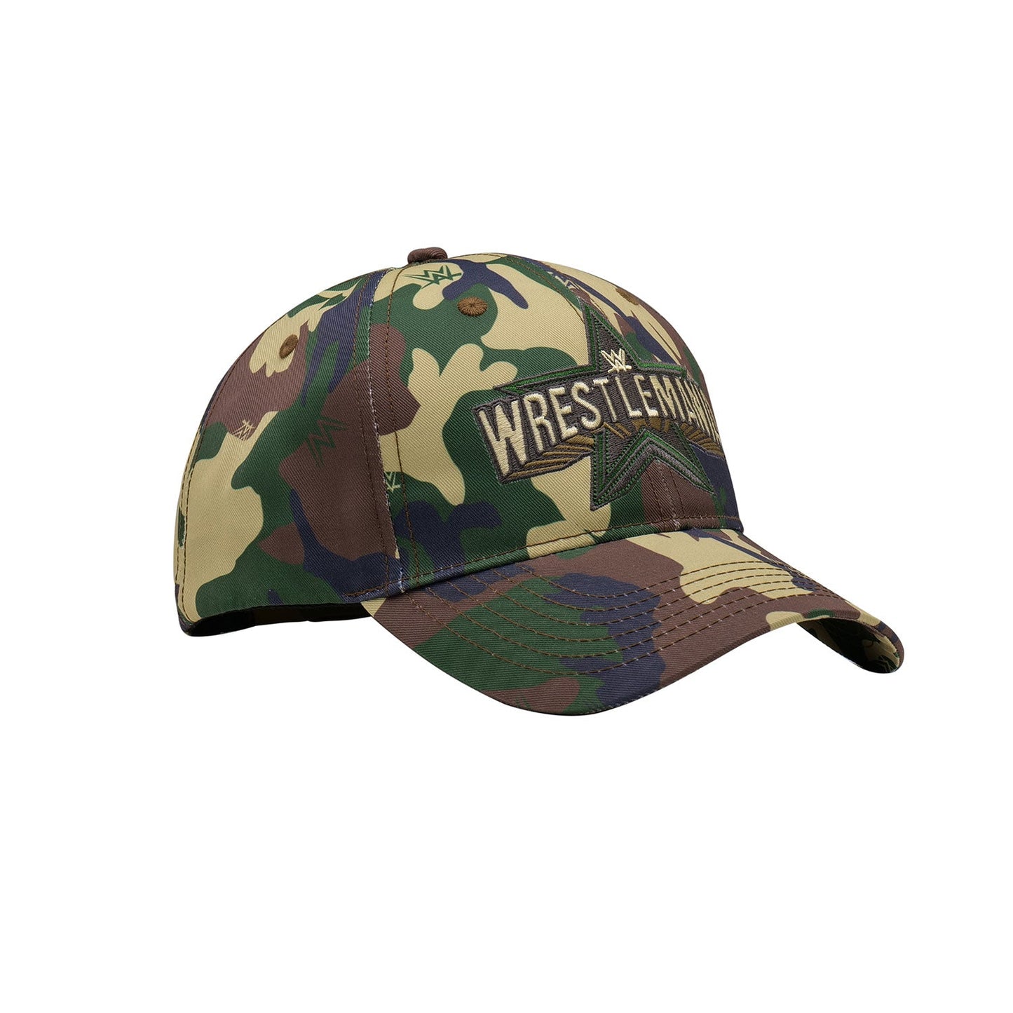 WrestleMania 38 Camo Baseball Hat